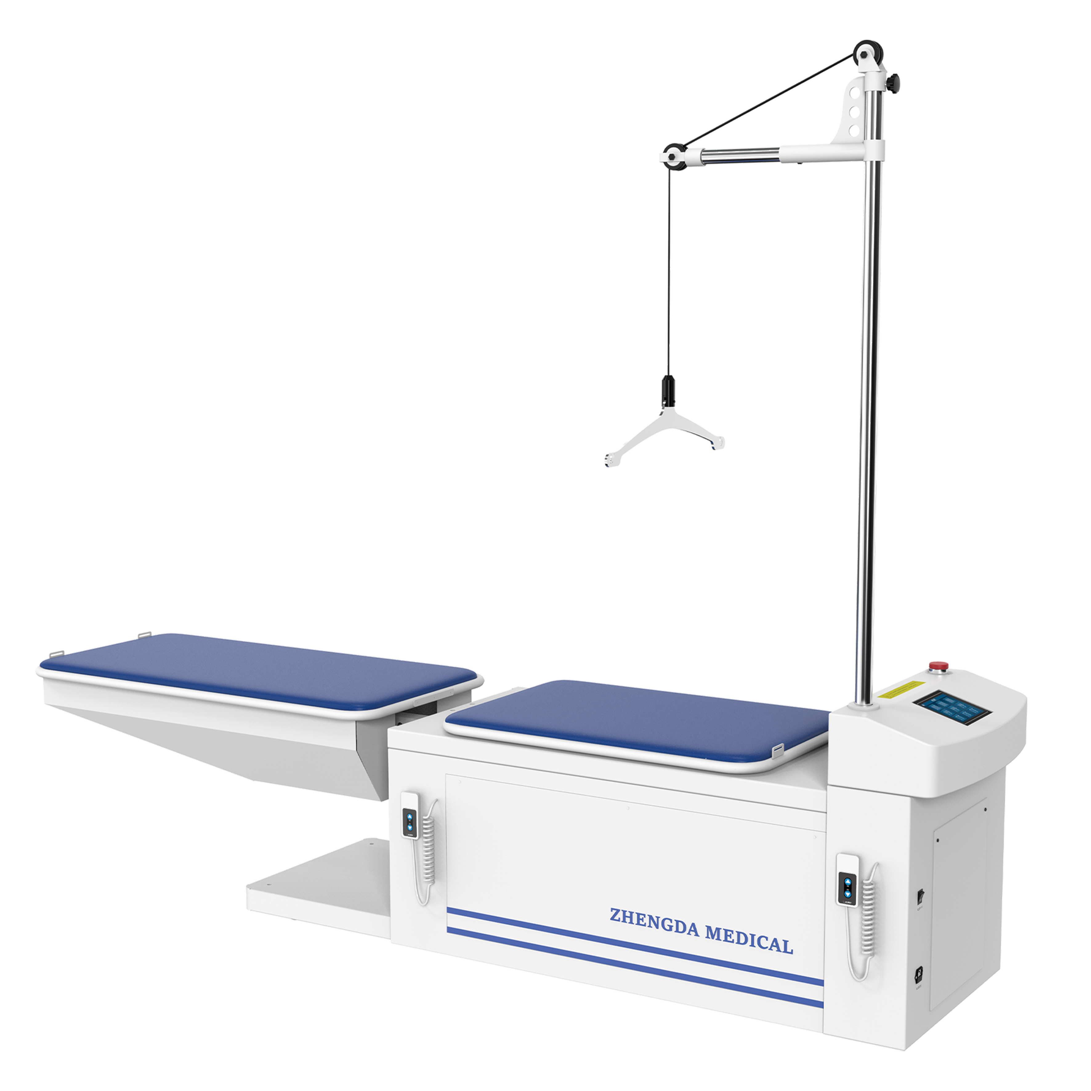 Lit de traction cervicale et lombaire